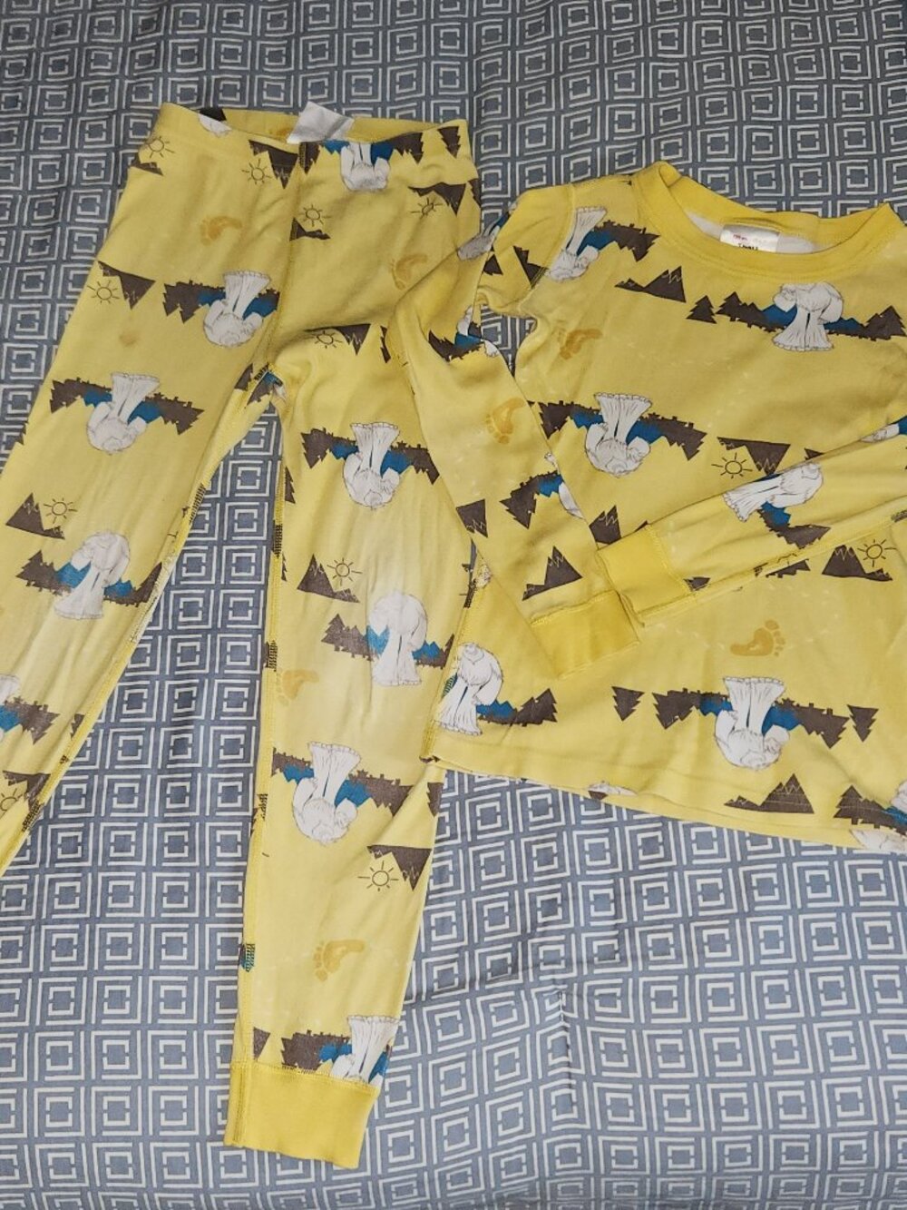 HANNA ANDERSSON Small Foot Long John Pajama Set - 120 cm (6/7) (PRE-LOVED)